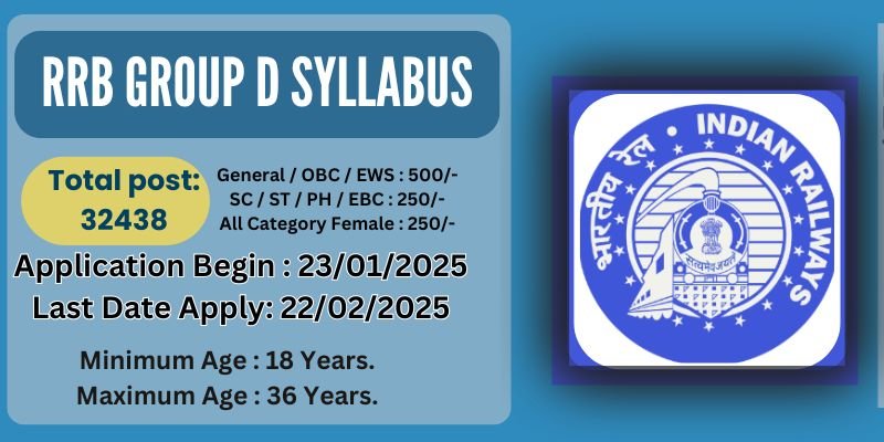 RRB Group D Syllabus in Hindi 2025